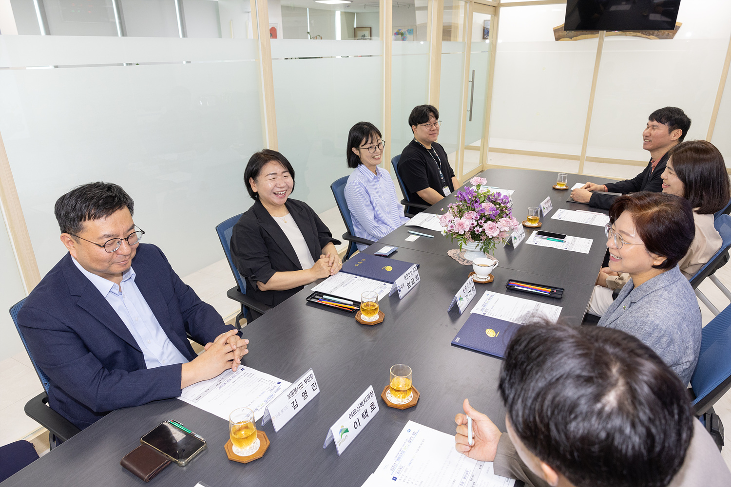 2025년 세제정거장 어스 업무 협약식 이미지